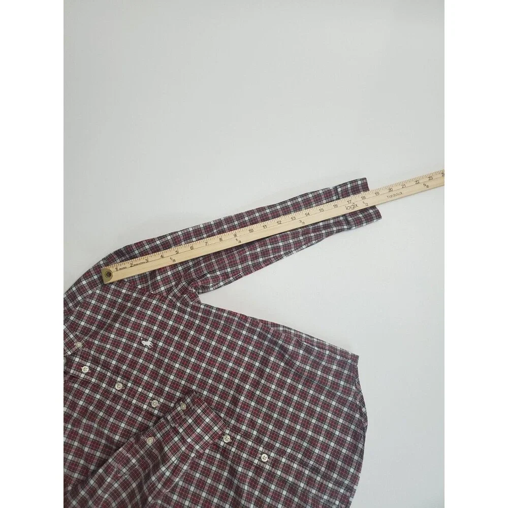 Ralph Lauren Boy's‎ Short Sleeve Button Casual Plaid Natural Fit Shirt, S (8)